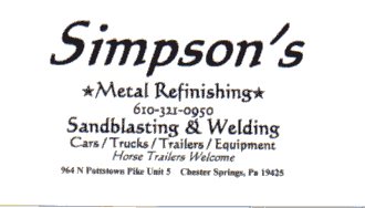Simpson&#039;s Metal Refinishing
